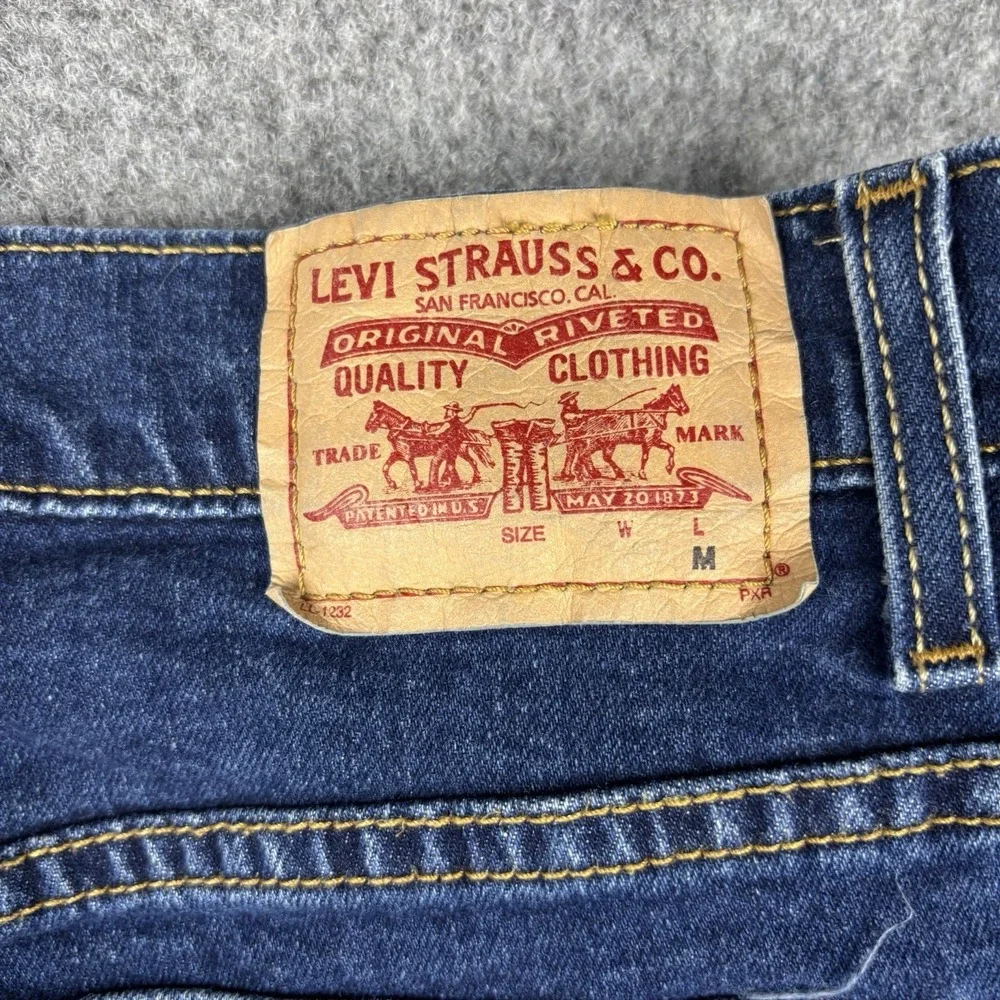 Vintage Levi's 550 Jeans Women's 12m Bootcut Dark Wash Classic Relaxed Stretch